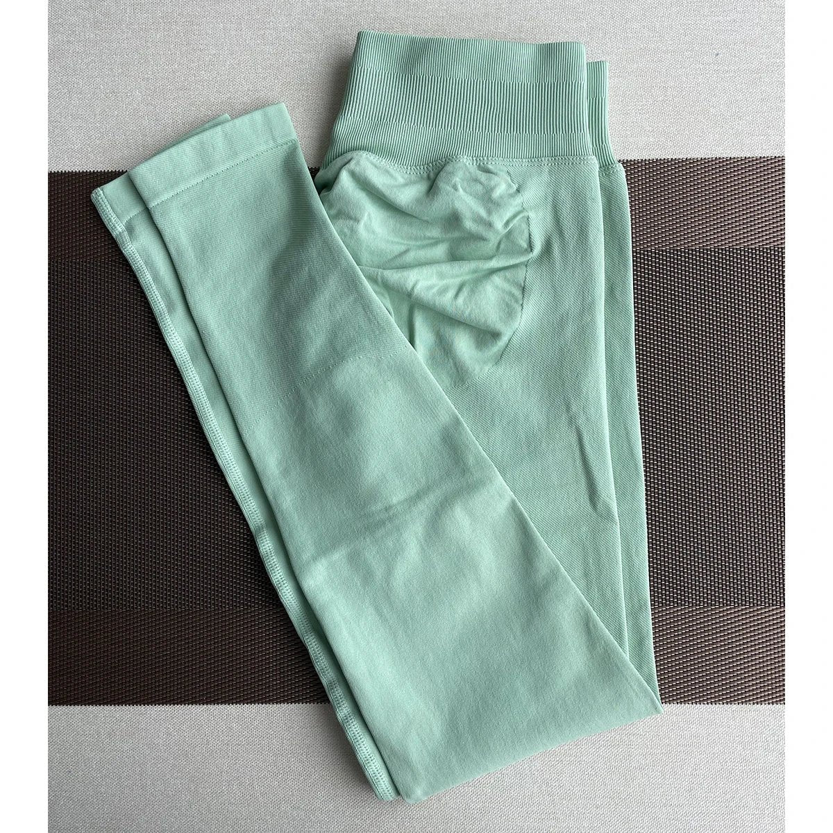 Seamless Activewear Low Ribbed Leggings - itzy bitsy