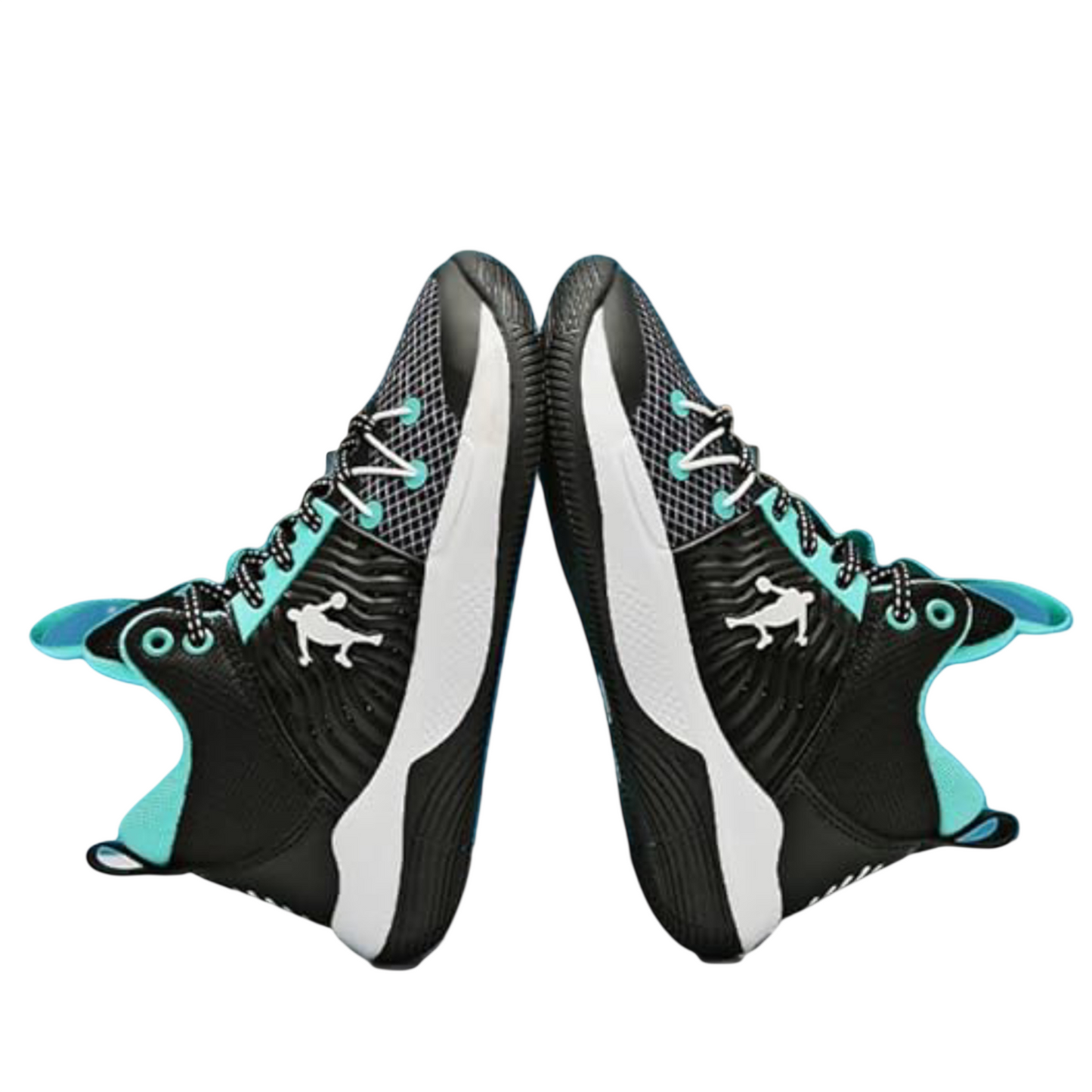 Children's Ocean Breeze High-Tops Basketball Shoes - Black