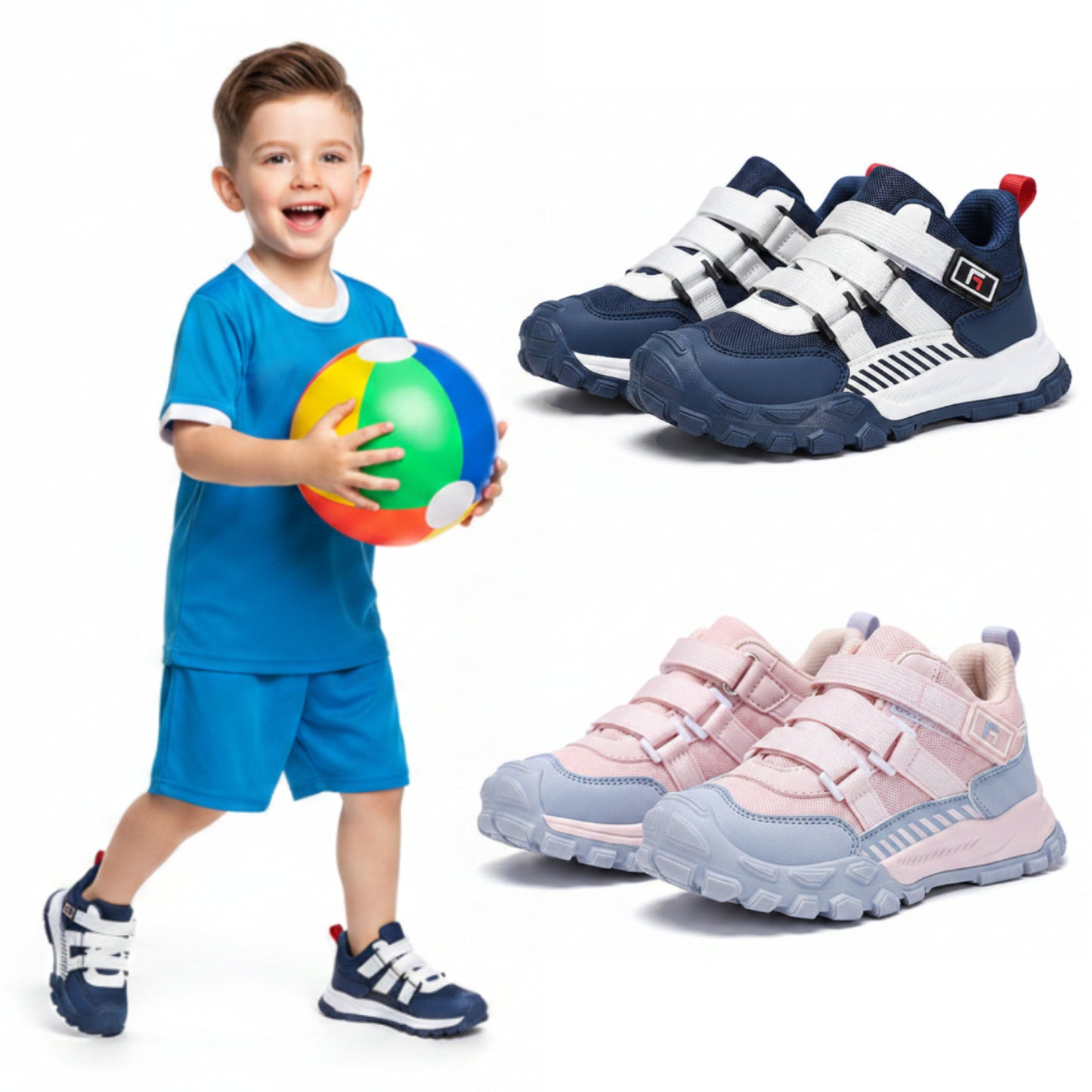 Children's Light Soft Sole Running Shoes