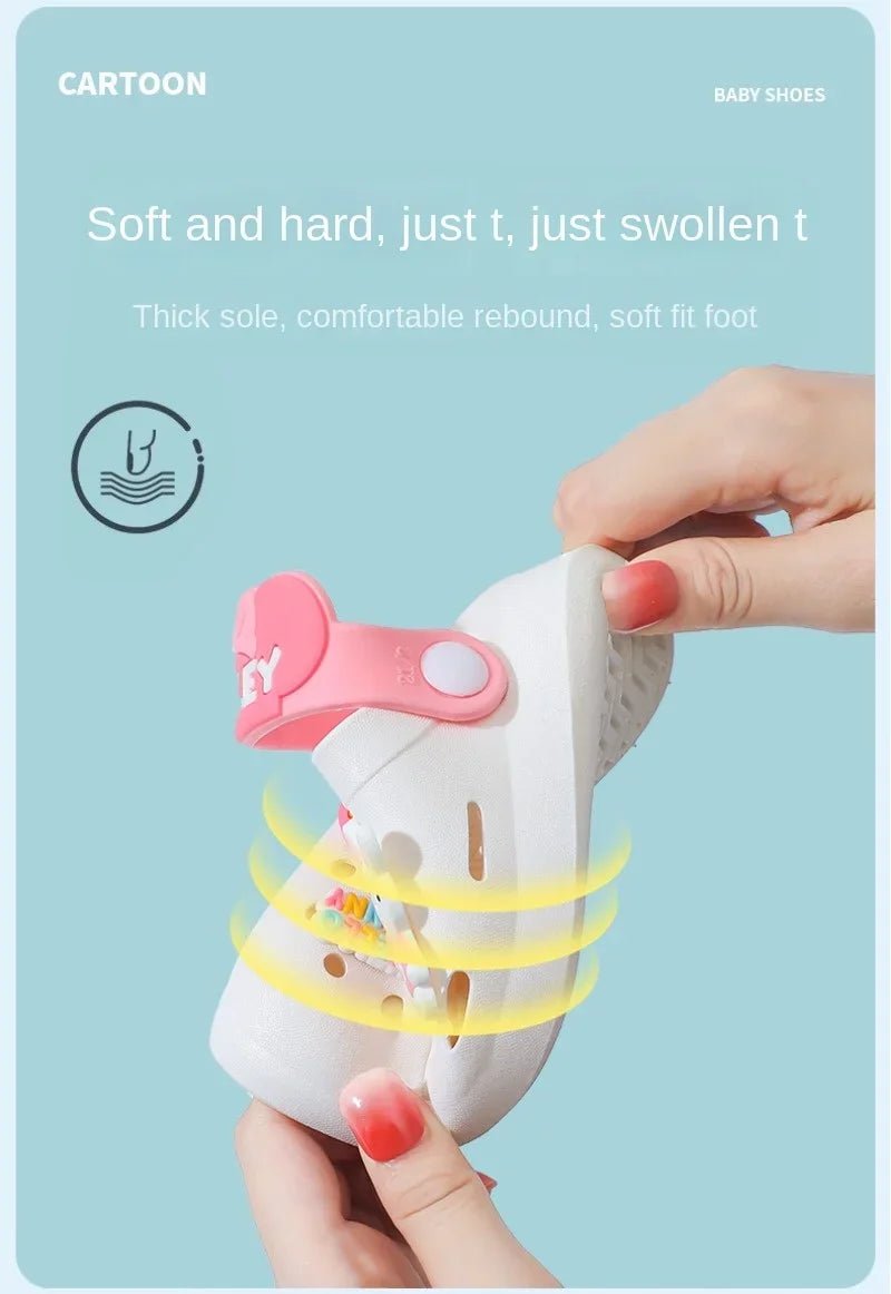 Smiley Sandals - itzy bitsy