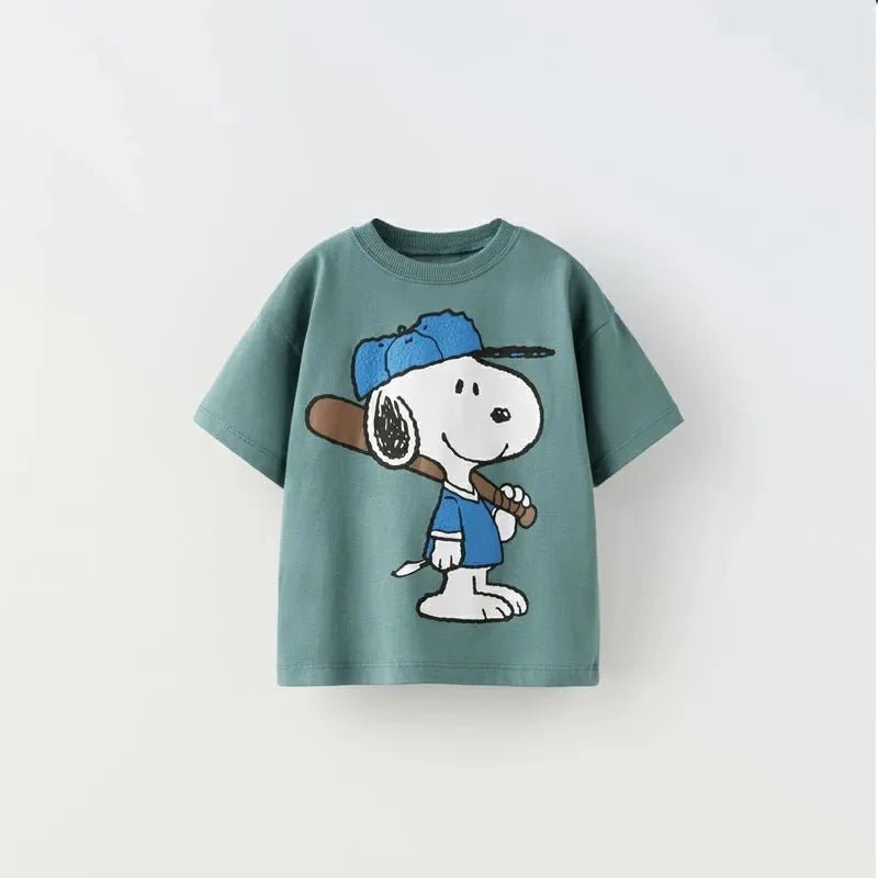 Snoopy Crewneck T-shirt - itzy bitsy