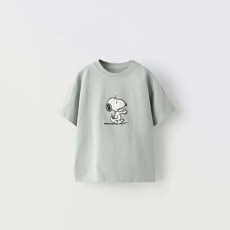 Snoopy Crewneck T-shirt - itzy bitsy
