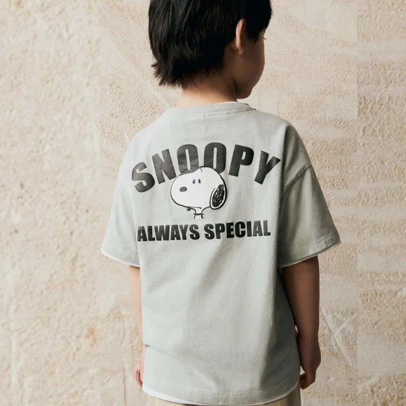 Snoopy Crewneck T-shirt - itzy bitsy