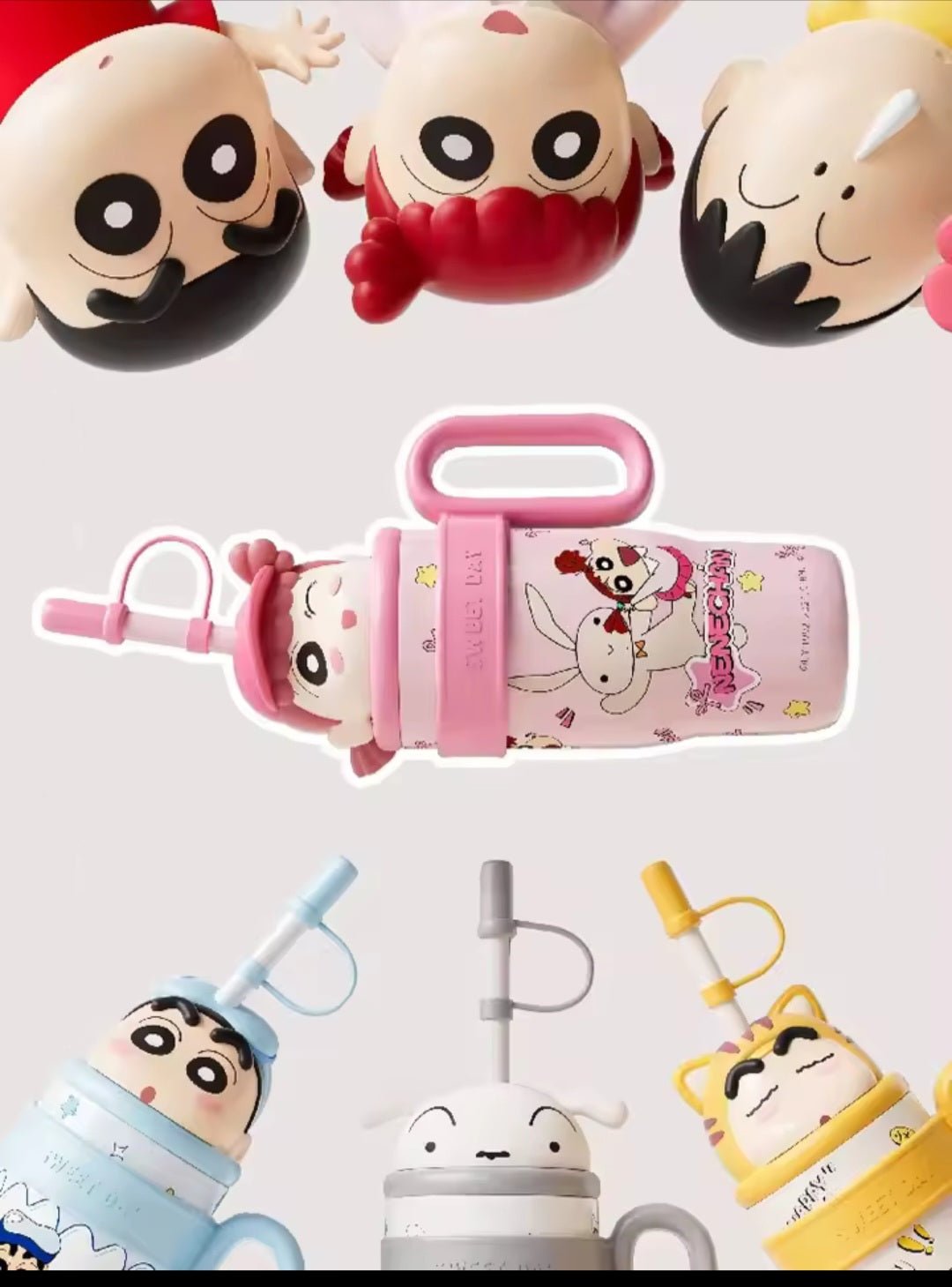 Snoopy & Friends Stainless Steel Vacuum Insulated Water Bottle 800ml - itzy bitsy