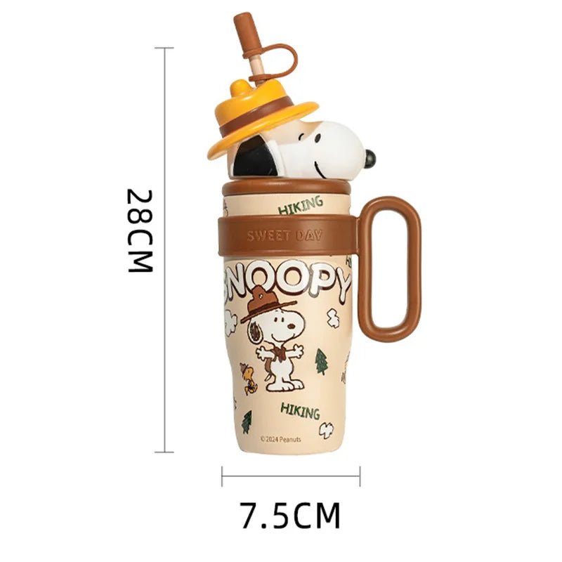 Snoopy & Friends Stainless Steel Vacuum Insulated Water Bottle 800ml - itzy bitsy
