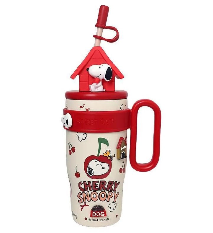 Snoopy & Friends Stainless Steel Vacuum Insulated Water Bottle 800ml - itzy bitsy