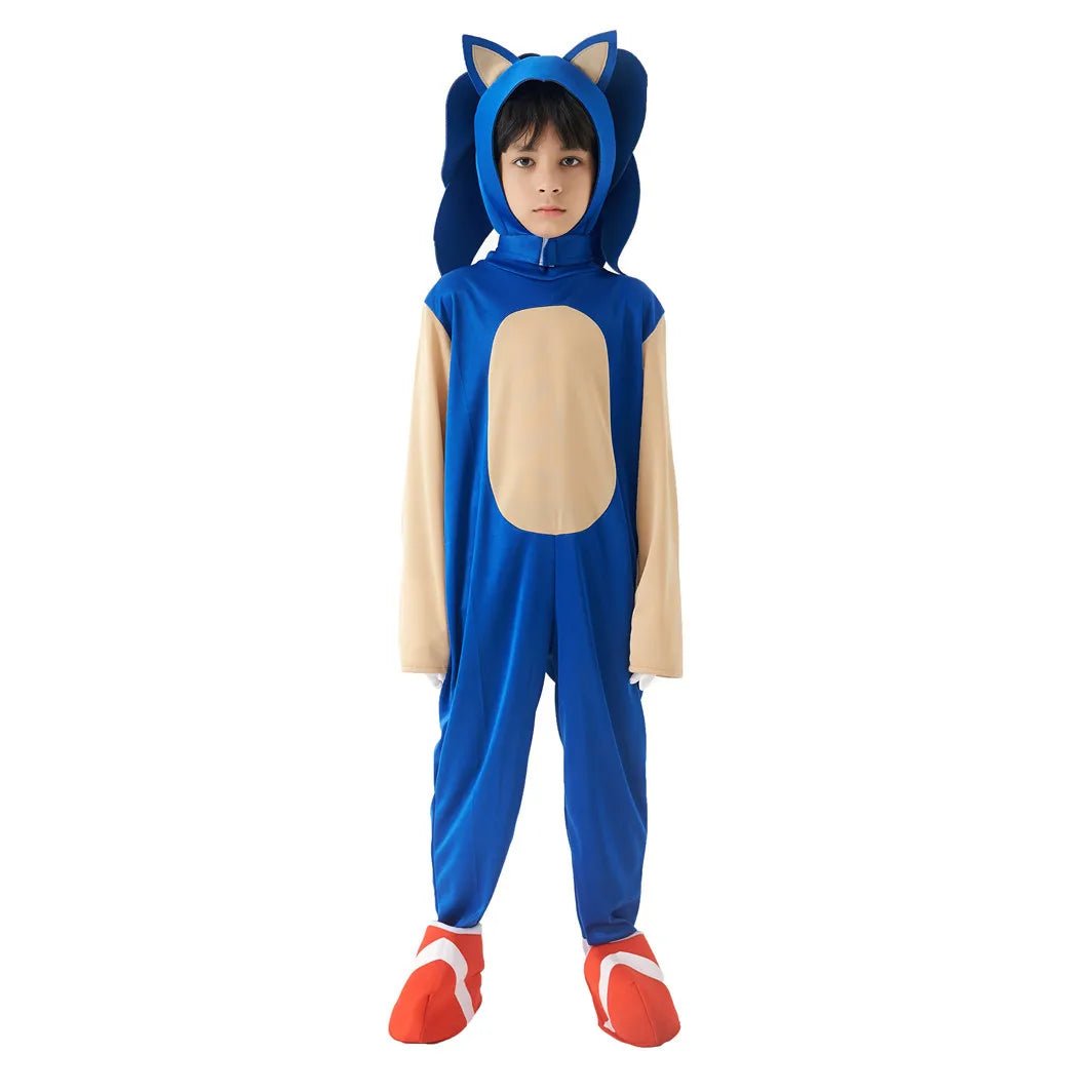 Sonics Jumpsuit Costume - itzy bitsy