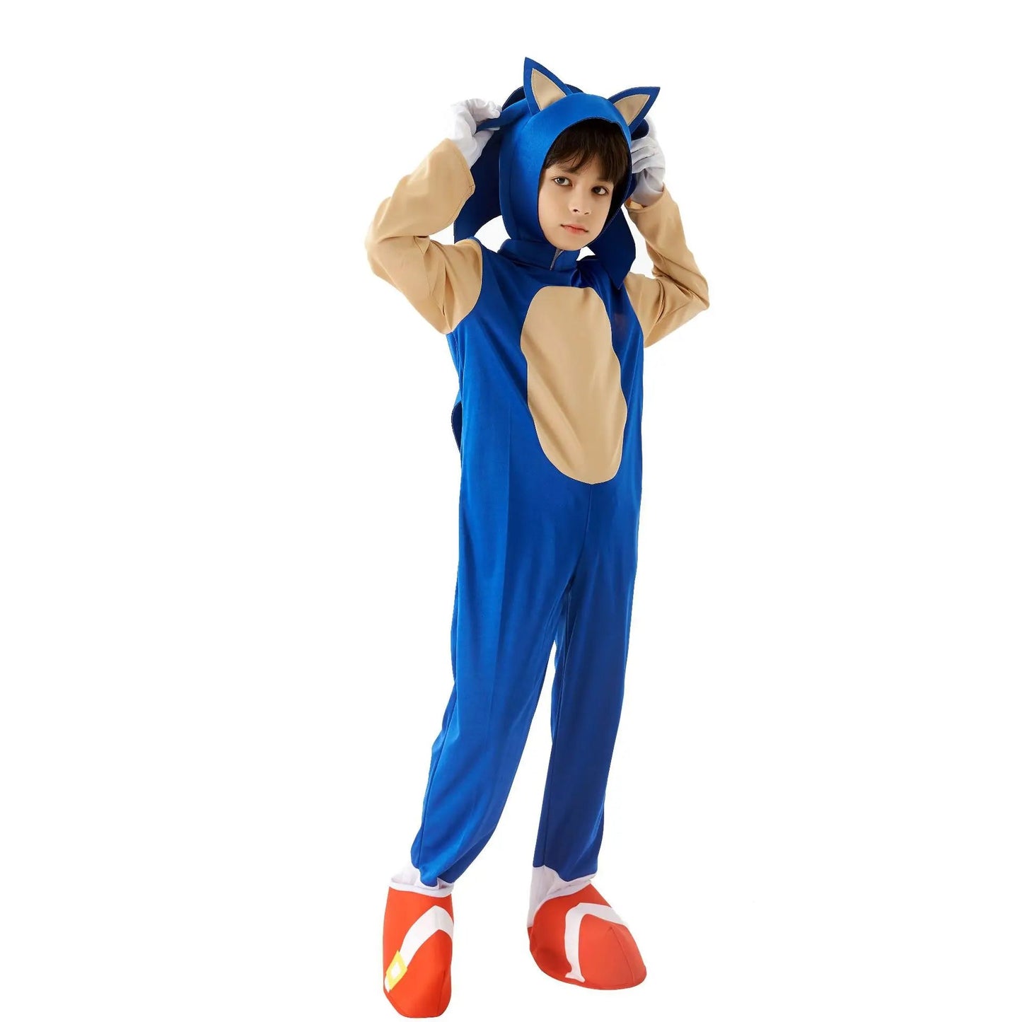 Sonics Jumpsuit Costume - itzy bitsy