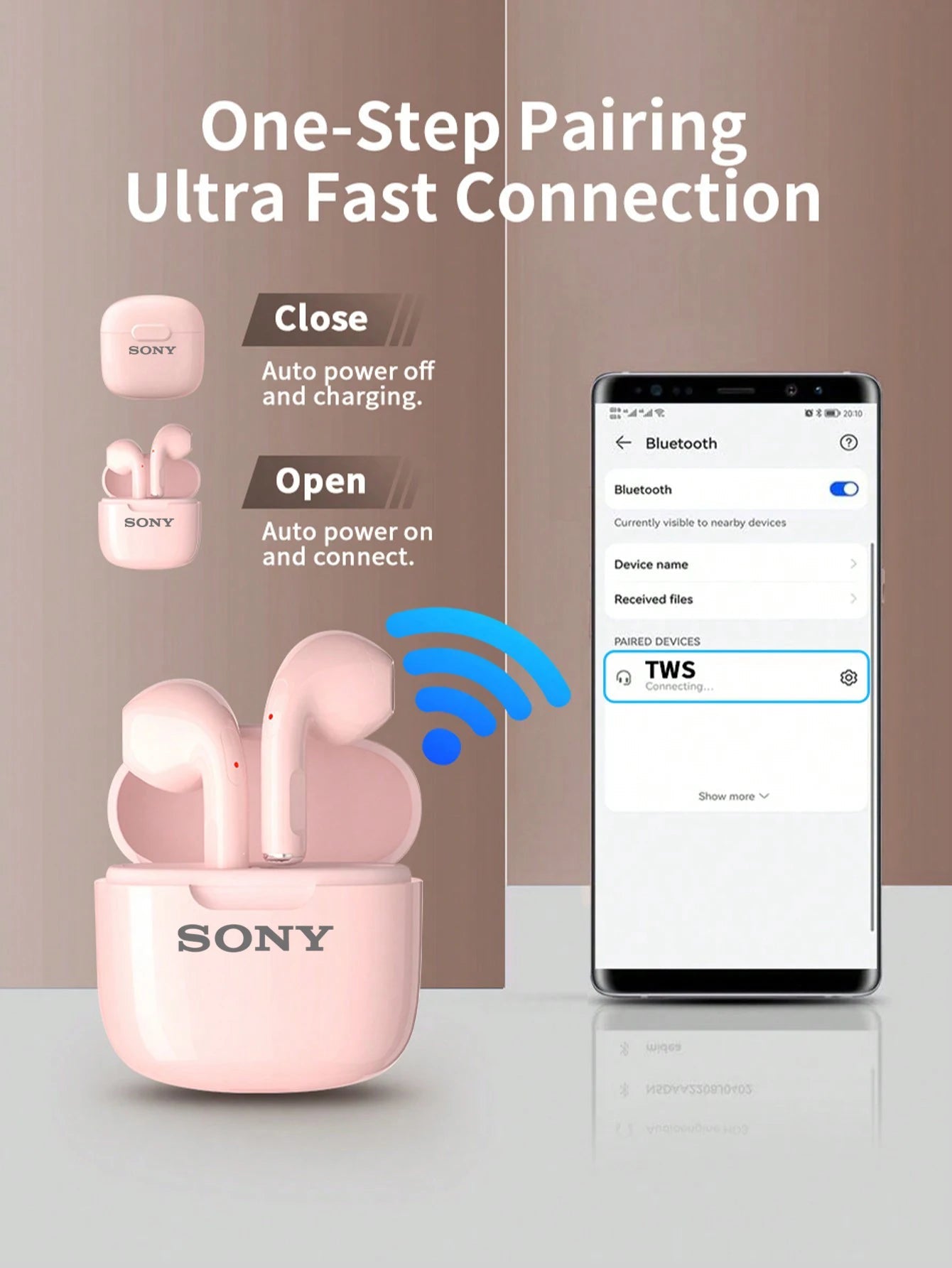SONY A2 Wireless Bluetooth HiFi Earphone - itzy bitsy