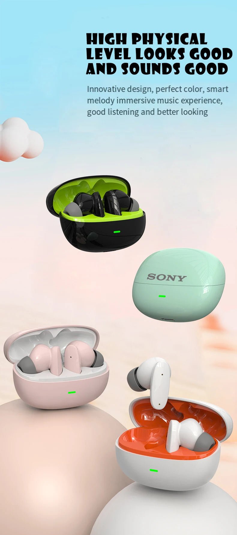 SONY G11 Pro Wireless HiFi Earbuds - itzy bitsy