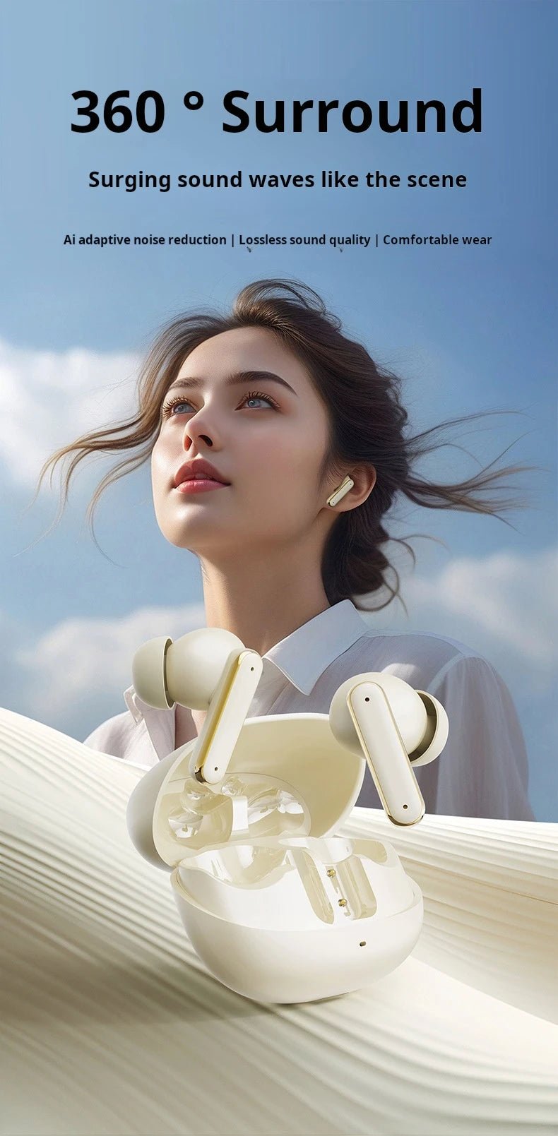 Sony Q23 Wireless In - Ear HiFi Earbuds With Mic - itzy bitsy