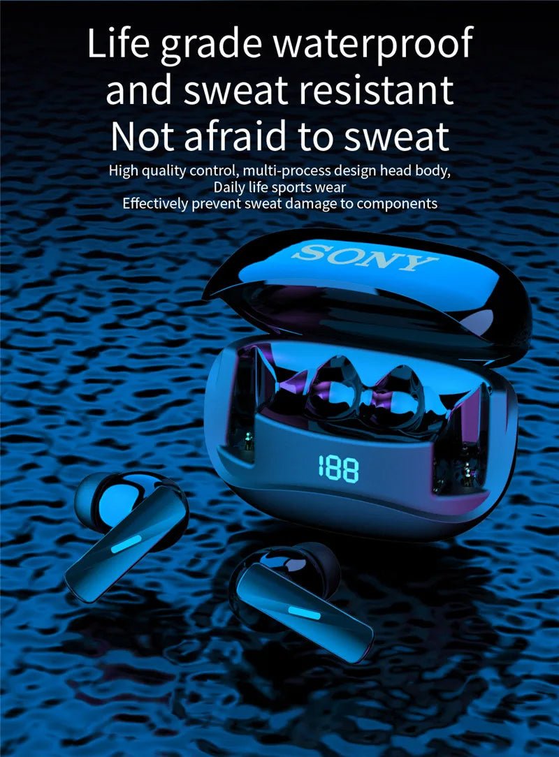 Sony Wireless Earphones With Mic - itzy bitsy