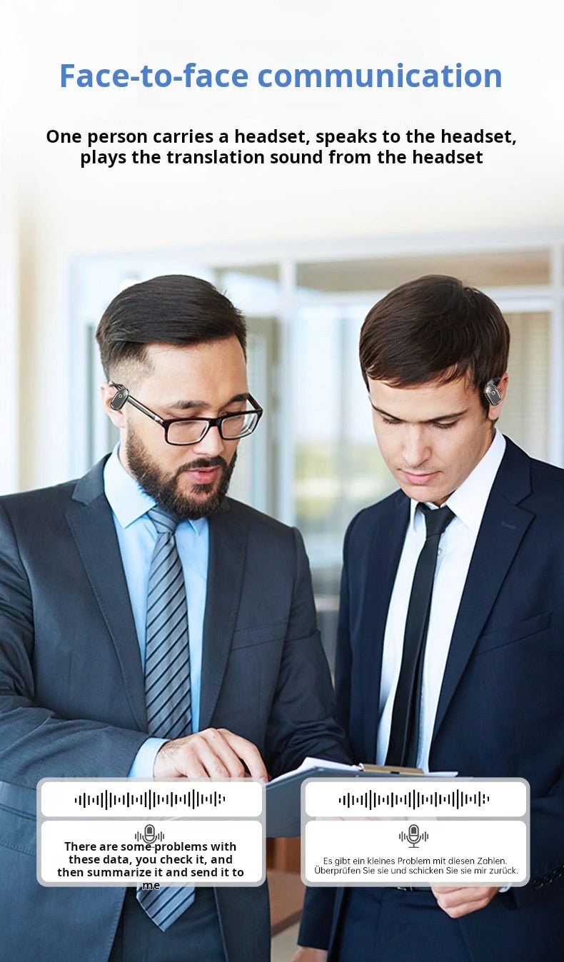 Sony Wireless HIFI AI Translation Earbuds with Mic - itzy bitsy