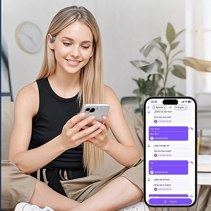 Sony Wireless HIFI AI Translation Earbuds with Mic - itzy bitsy