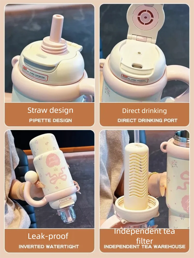 1L 316 Stainless Steel Insulated Tumbler