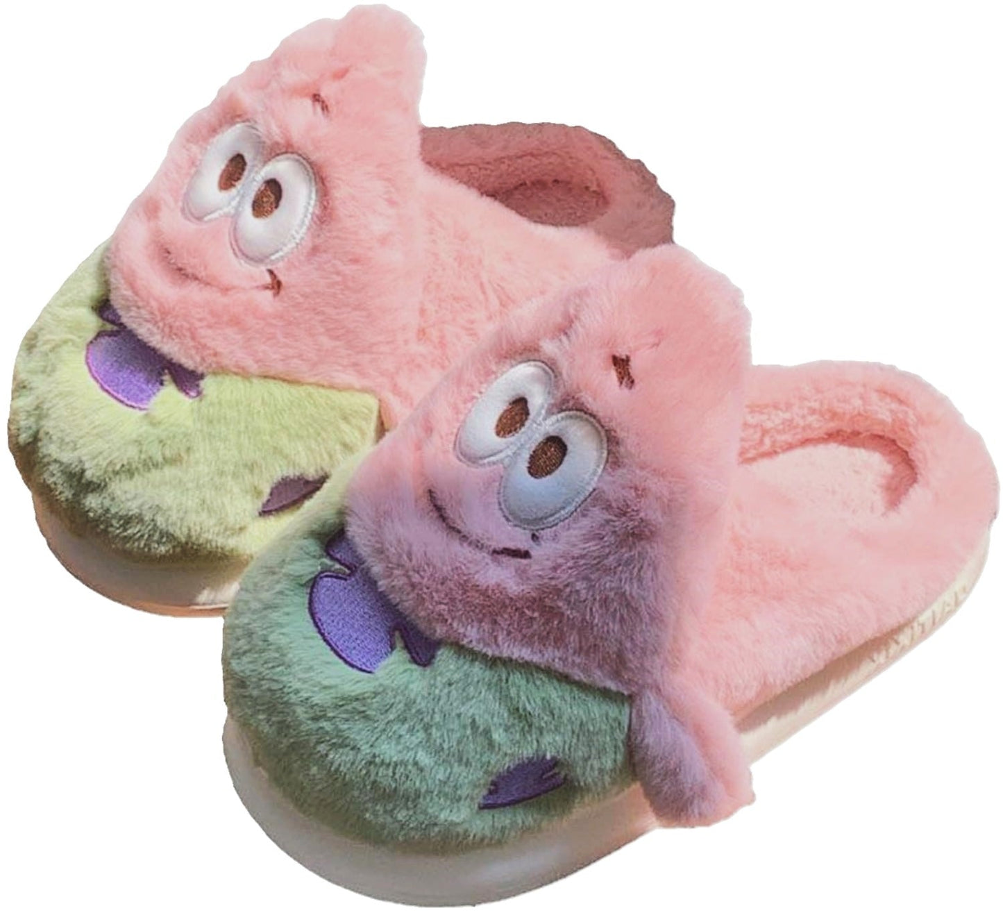 SpongeBob, Patrick Plush Slippers - itzy bitsy