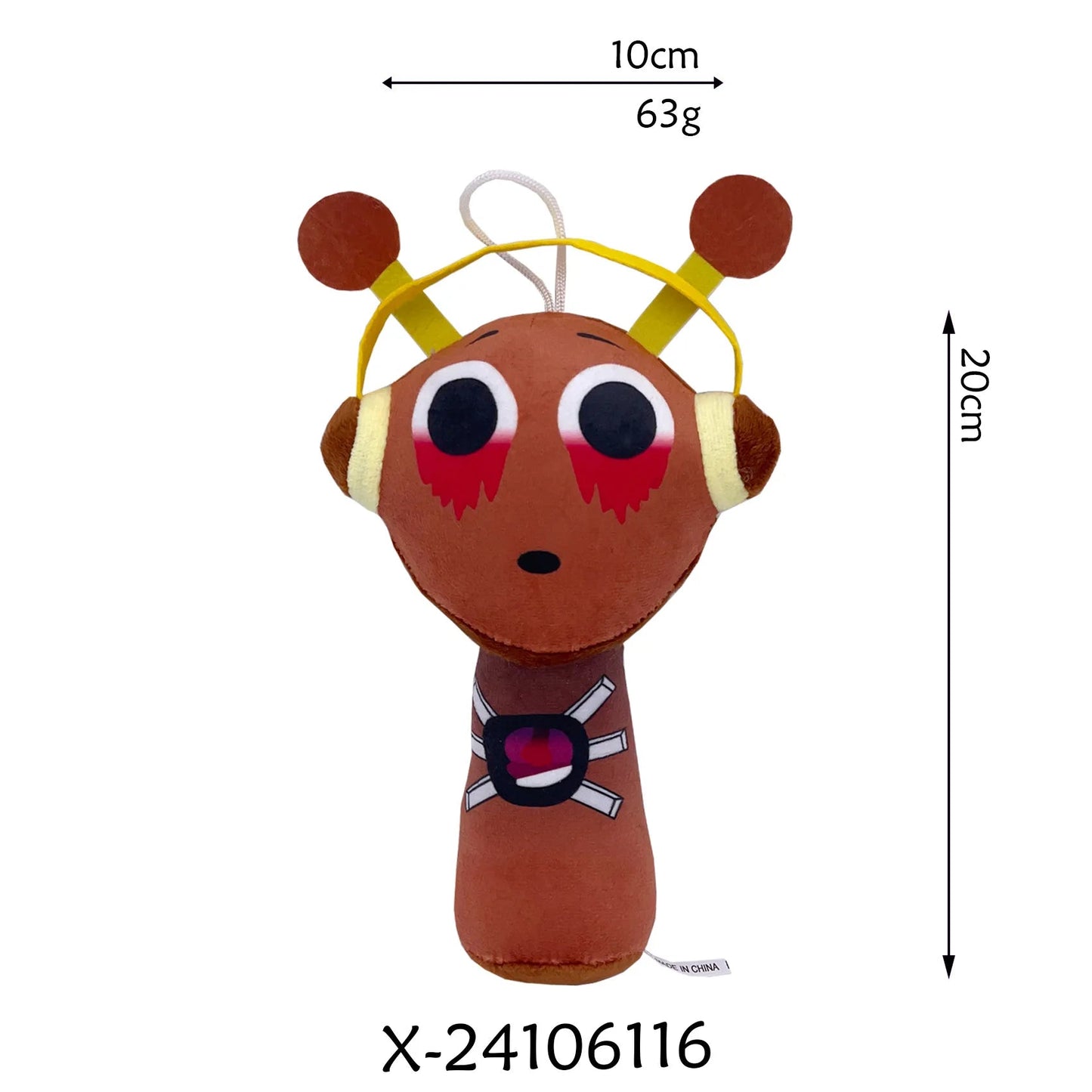 Sprunki Plushie Doll - itzy bitsy