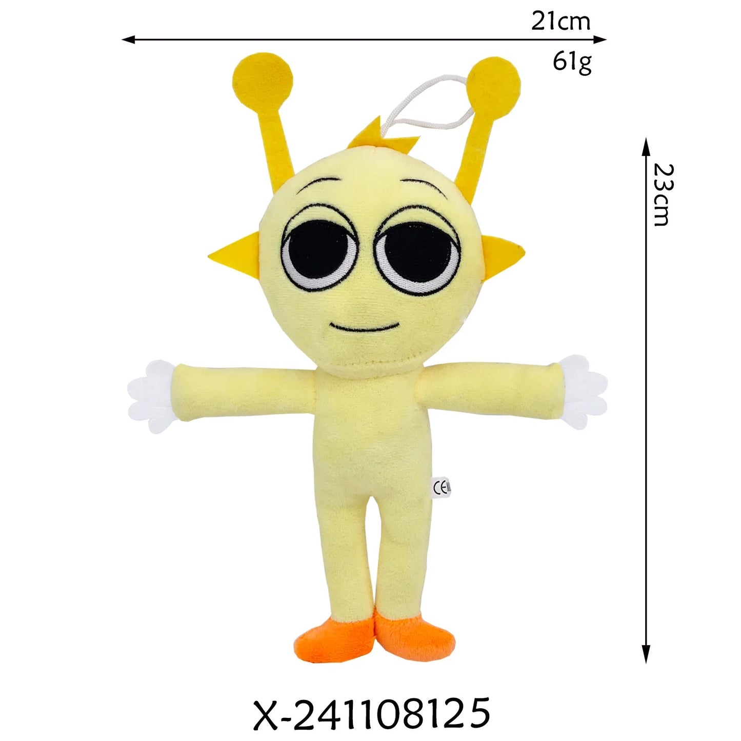 Sprunki Plushie Doll - itzy bitsy