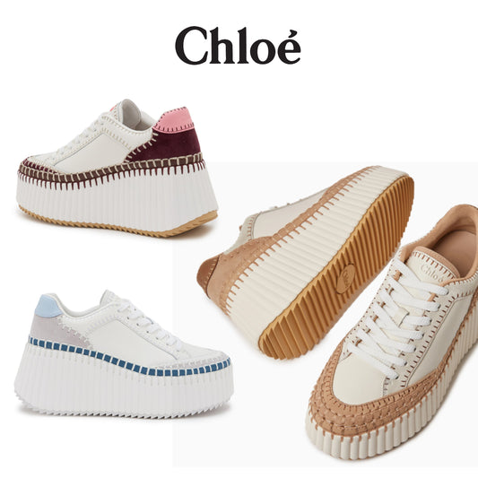 Chloé Nama wedge sneaker
