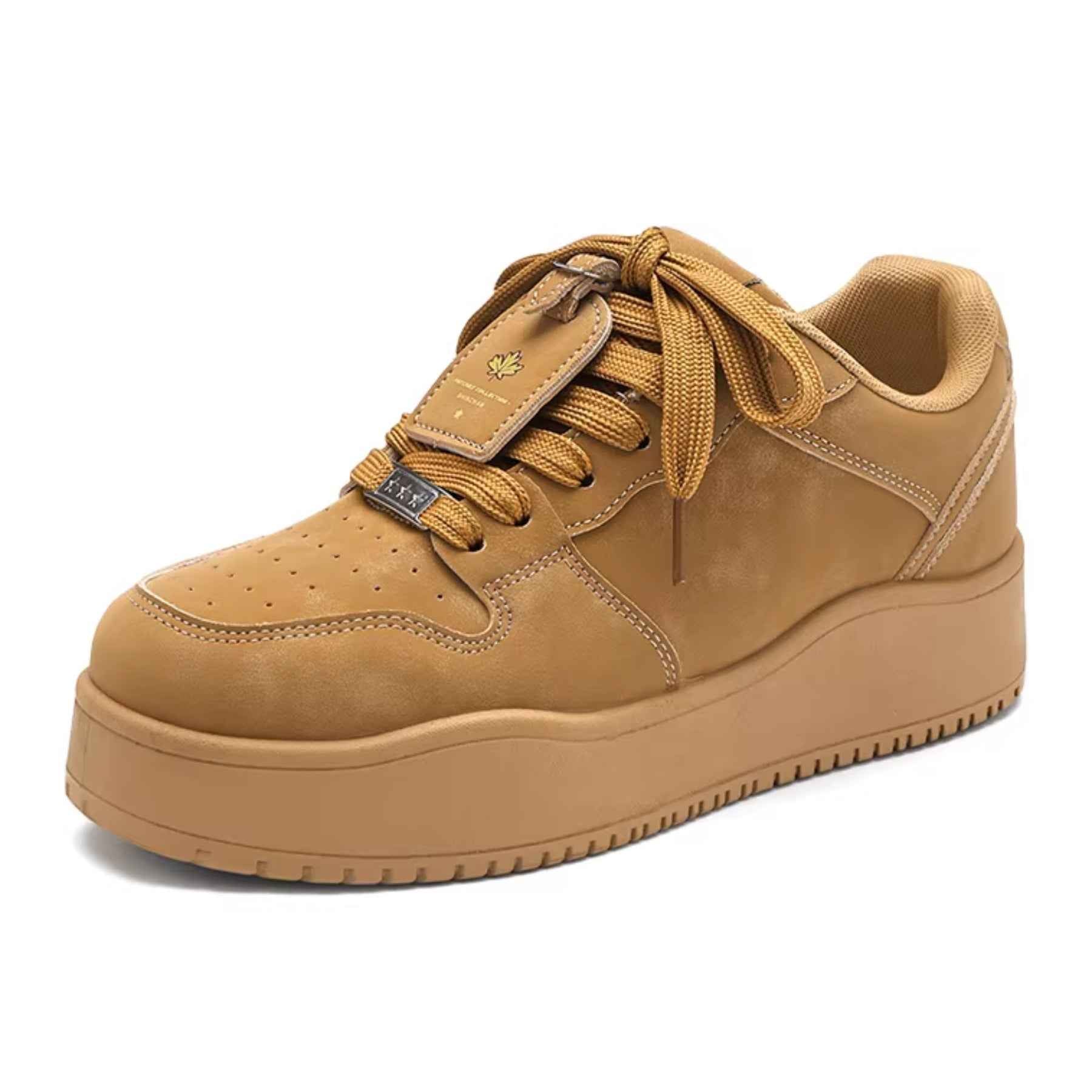 Crayon Shin-Chan Collaboration Suede Classic Platform Sneakers