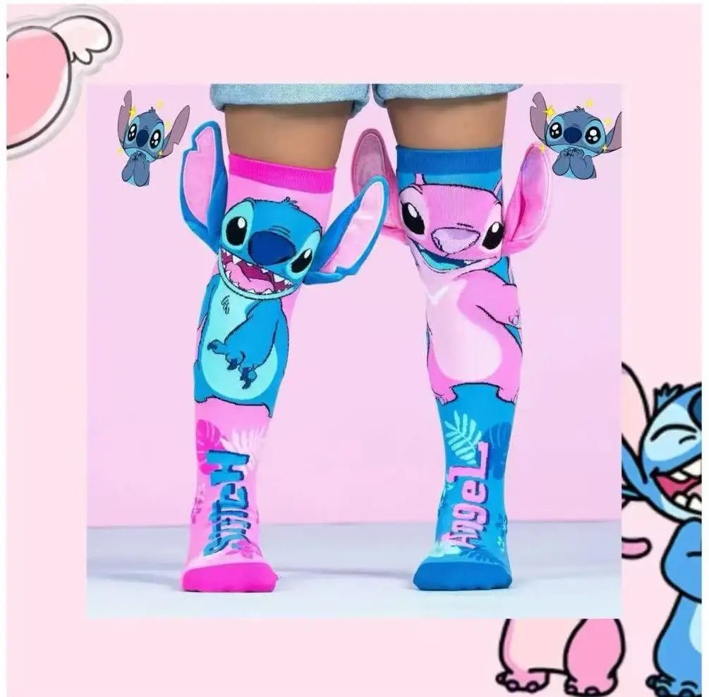 Stitch Big Ears Knee - Length Socks - itzy bitsy