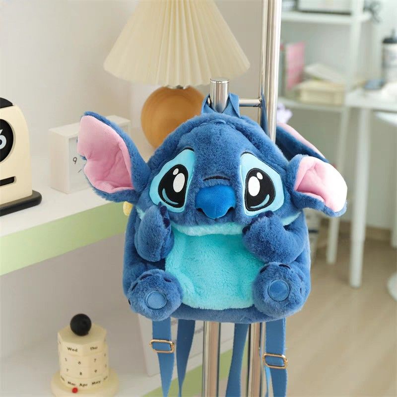 Stitch Plushy Backpack - itzy bitsy
