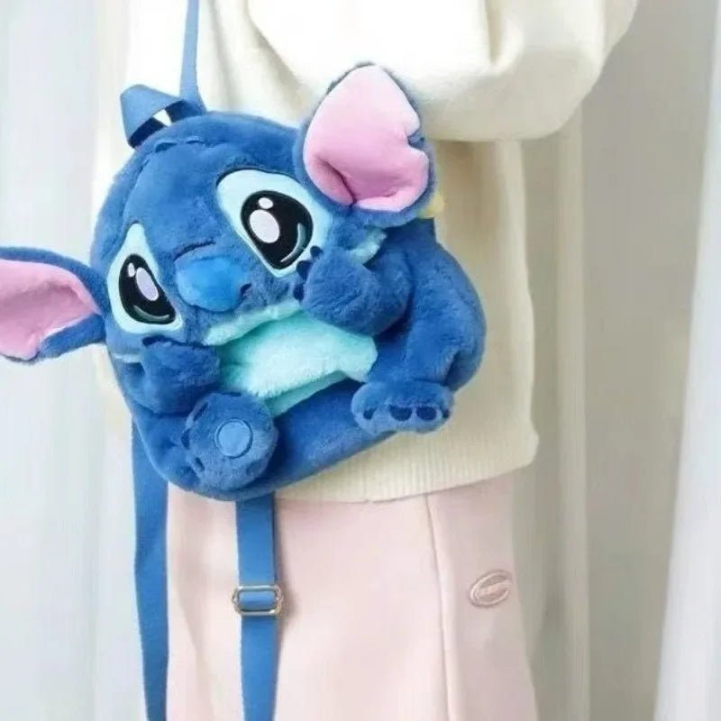 Stitch Plushy Backpack - itzy bitsy