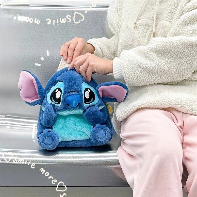 Stitch Plushy Backpack - itzy bitsy