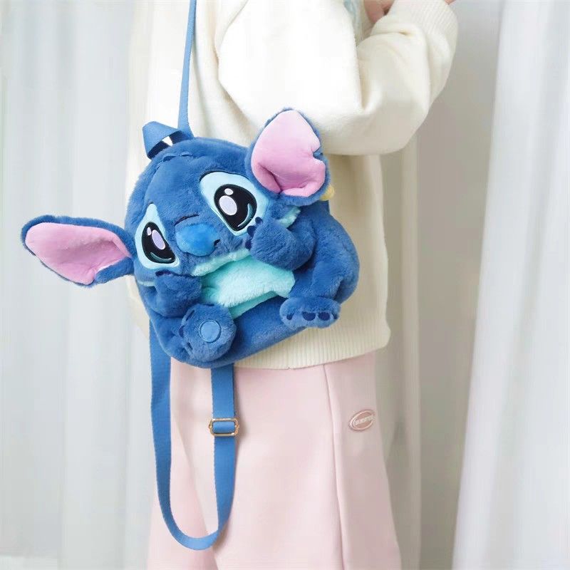 Stitch Plushy Backpack - itzy bitsy