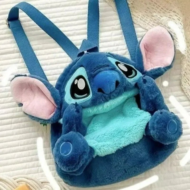 Stitch Plushy Backpack - itzy bitsy