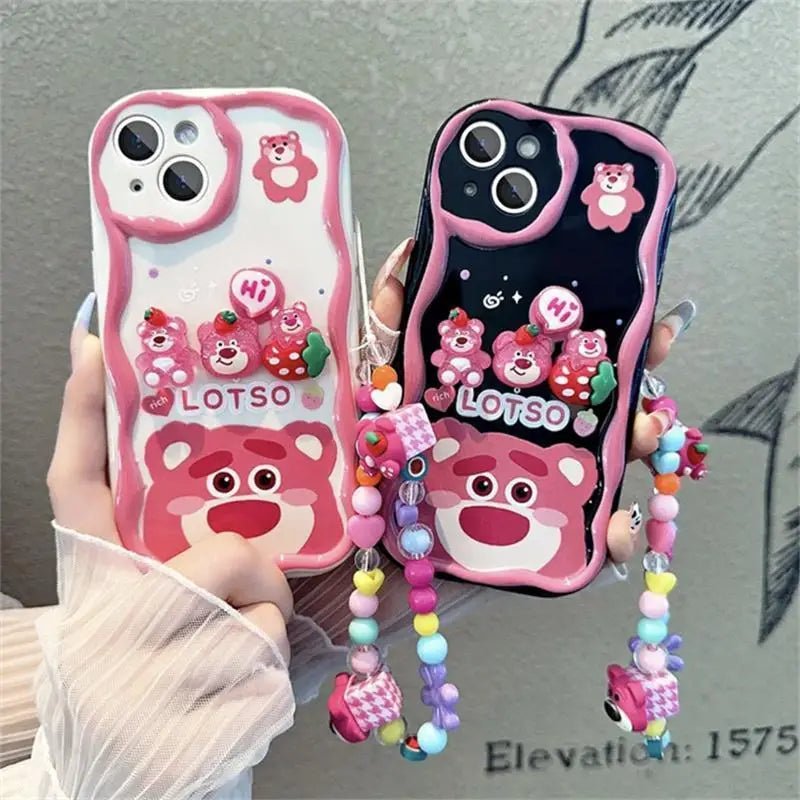 Strawberry Lotso Bear Phone Case (Note 12 Pro Plus 5G , Note 13 Pro Plus 5G) - itzy bitsy