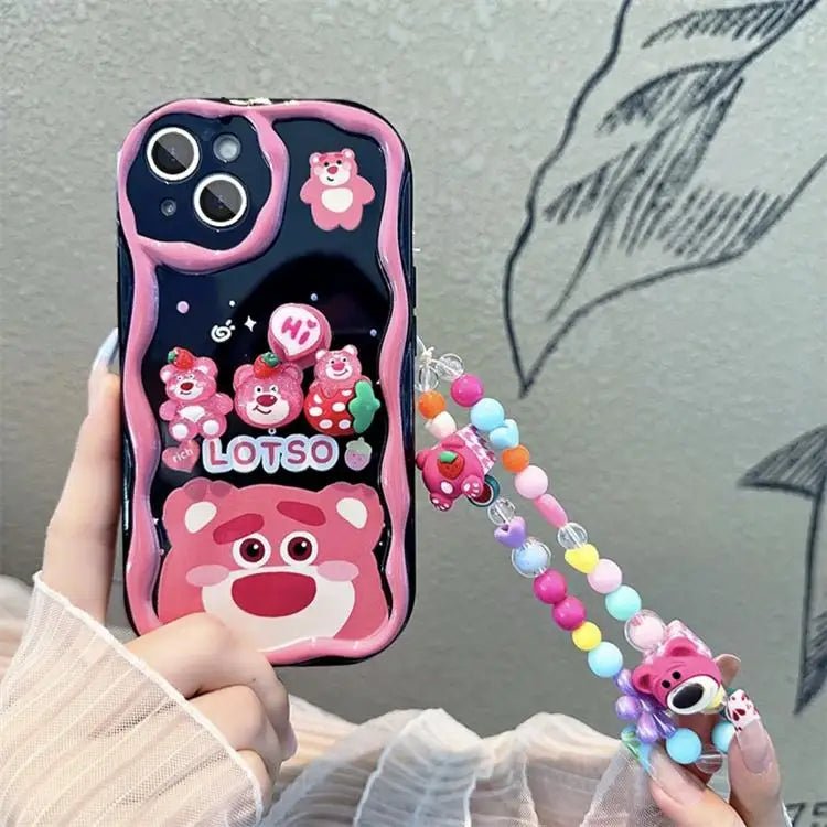 Strawberry Lotso Bear Phone Case (Note 12 Pro Plus 5G , Note 13 Pro Plus 5G) - itzy bitsy