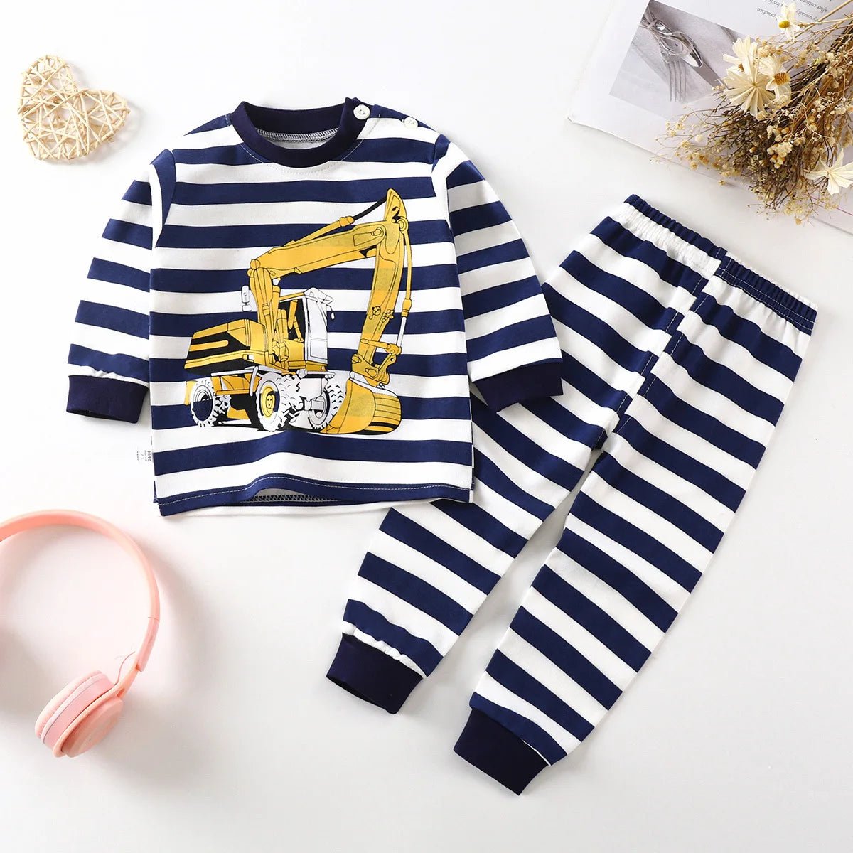 Striped Pajama Set - itzy bitsy