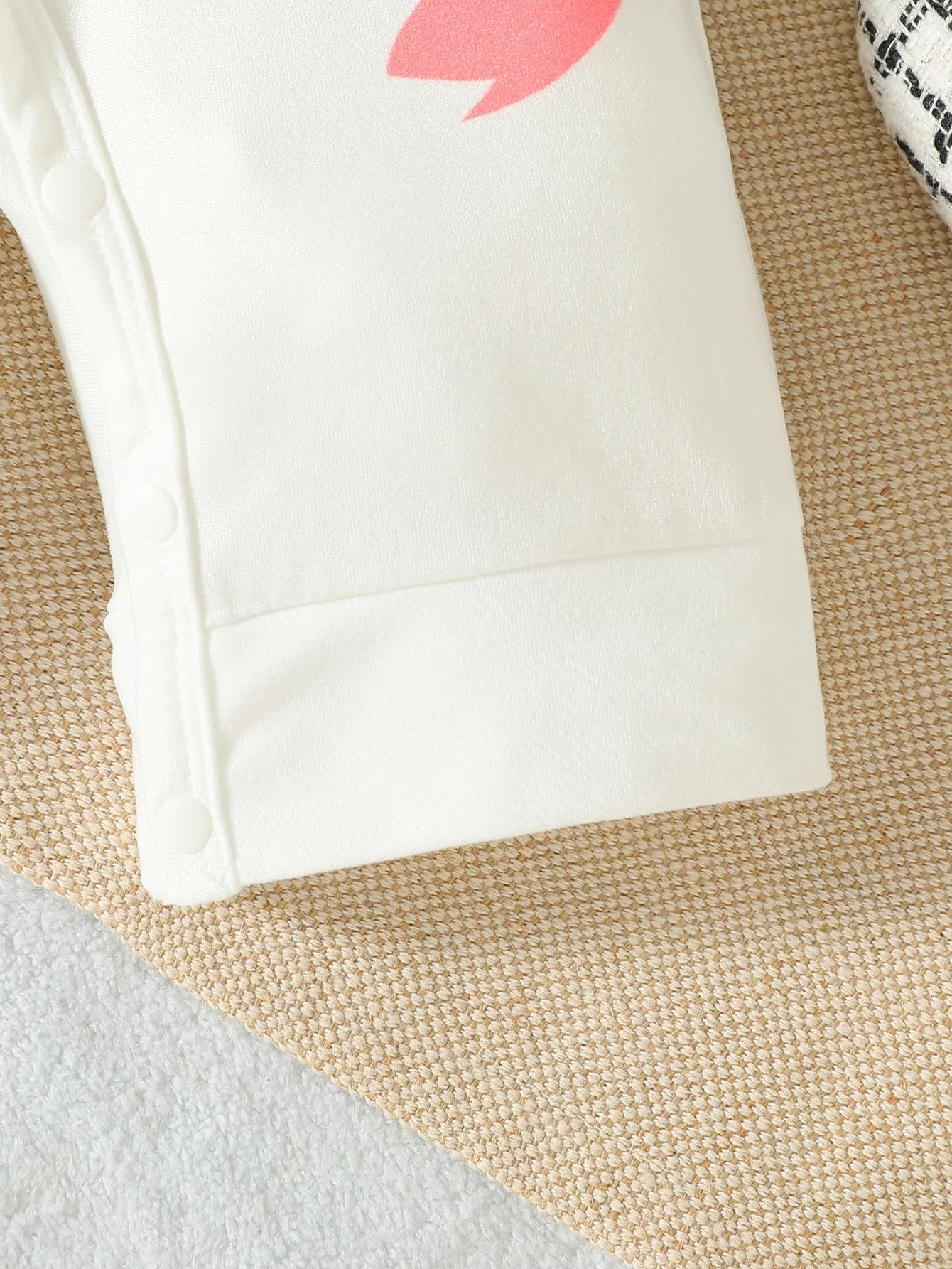 Summer Cartoon Cow White Suspender Trousers - itzy bitsy