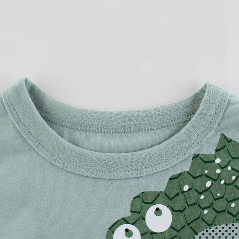 Summer Children 3D Animal Printing Tees - itzy bitsy