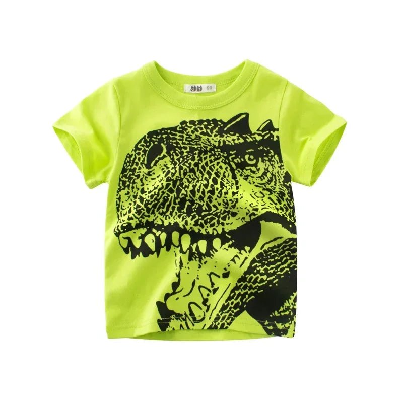Summer Children 3D Animal Printing Tees - itzy bitsy