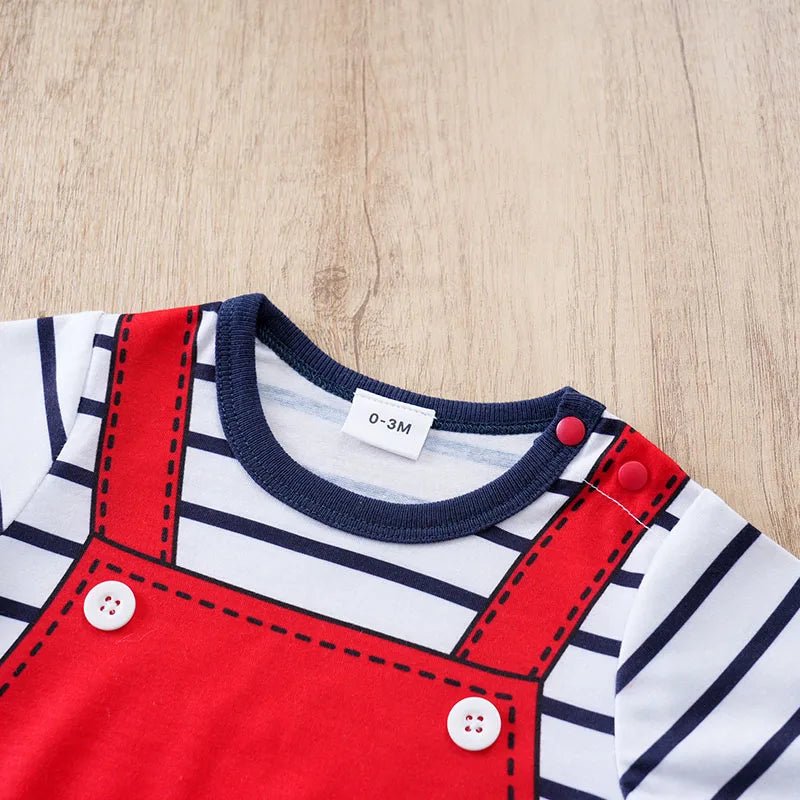 Summer Cute 3d Shark Print Jumpsuit - itzy bitsy