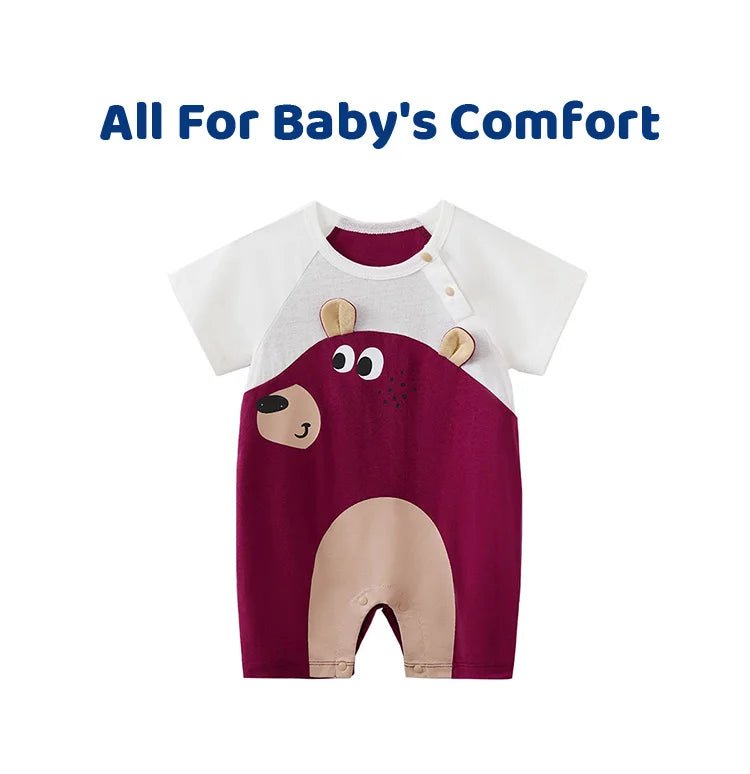 Summer Cute Bear Bodysuit - itzy bitsy