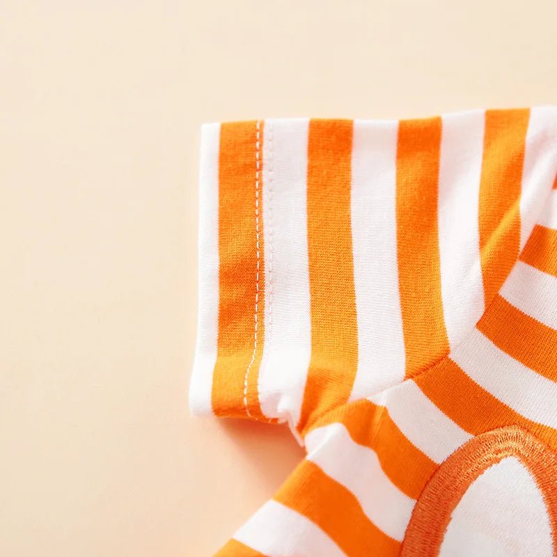 Summer Cute Fox Print Cotton Comfortable Short Sleeve Baby Bodysuit - itzy bitsy