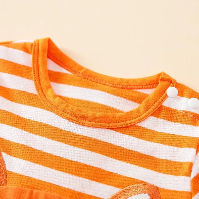 Summer Cute Fox Print Cotton Comfortable Short Sleeve Baby Bodysuit - itzy bitsy