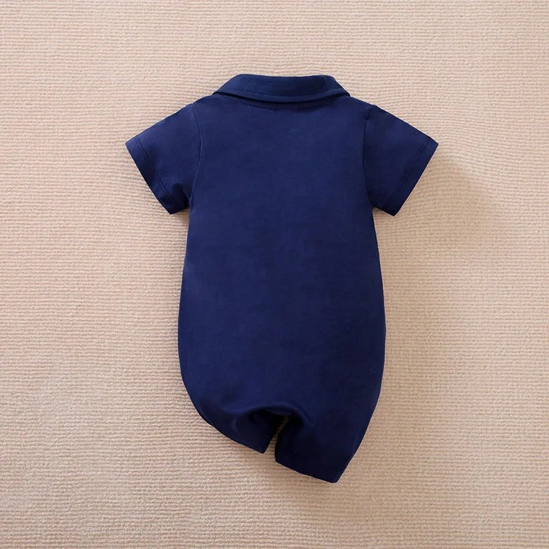 Summer Gentleman Style With Diamond Checker Print Jumpsuit - itzy bitsy