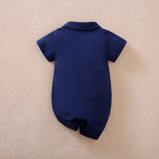 Summer Gentleman Style With Diamond Checker Print Jumpsuit - itzy bitsy