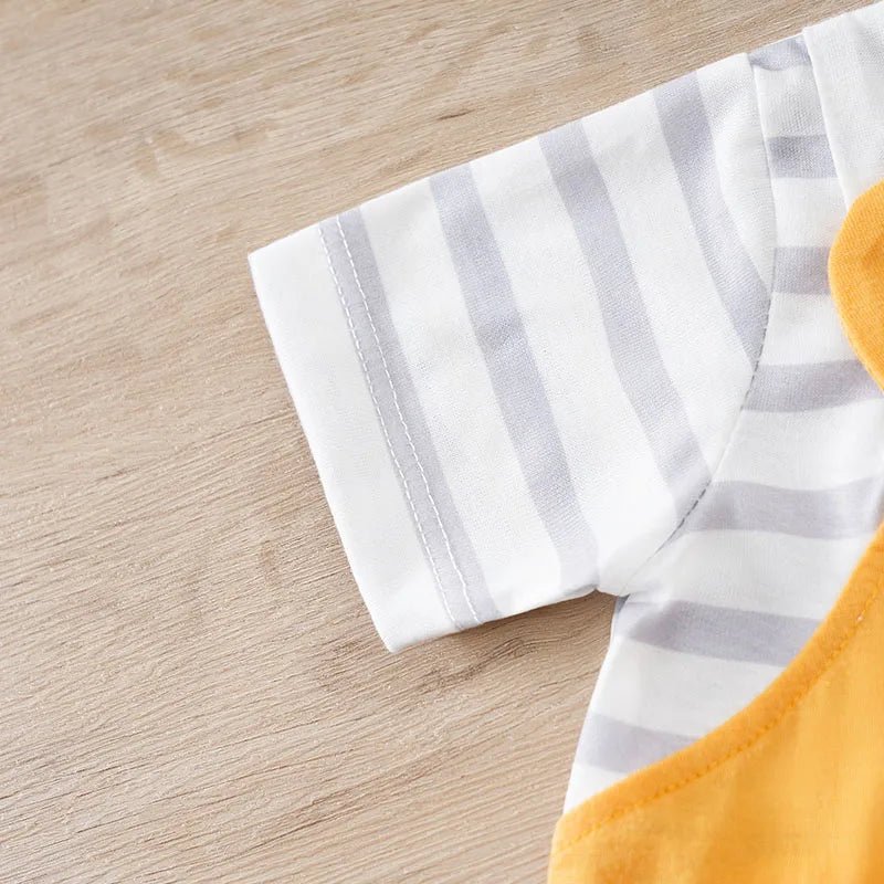 Summer Lovely Bear Jumpsuit - itzy bitsy