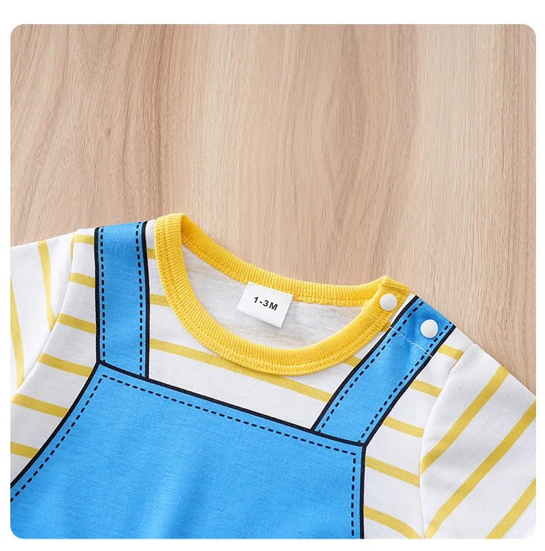 Summer Shark Print One - piece Romper - itzy bitsy