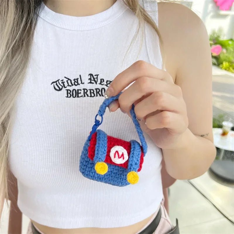 Super Mario Bros Creative Braided Protective Cover for AirPods - itzy bitsy