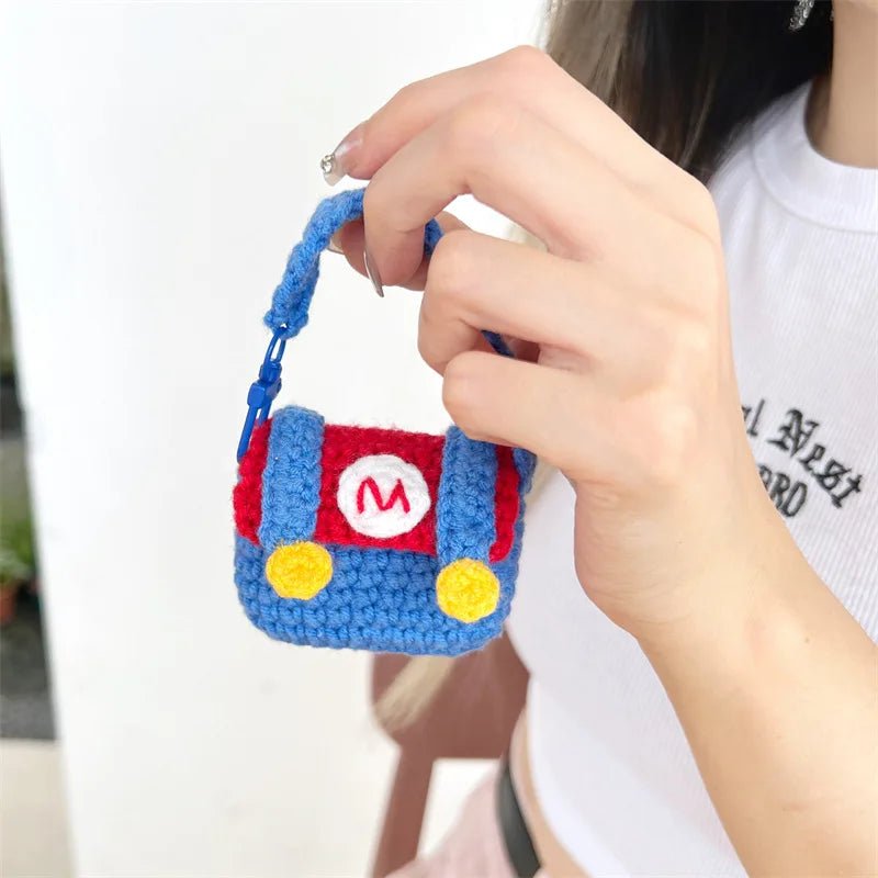 Super Mario Bros Creative Braided Protective Cover for AirPods - itzy bitsy