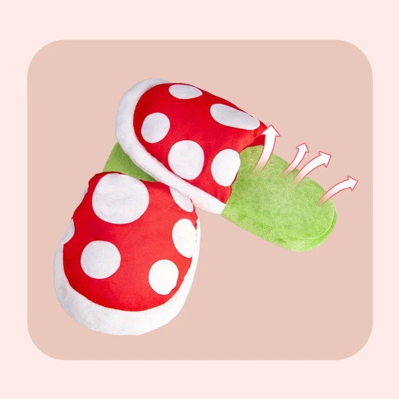 Super Mario Bros Plush Cotton Slippers - itzy bitsy