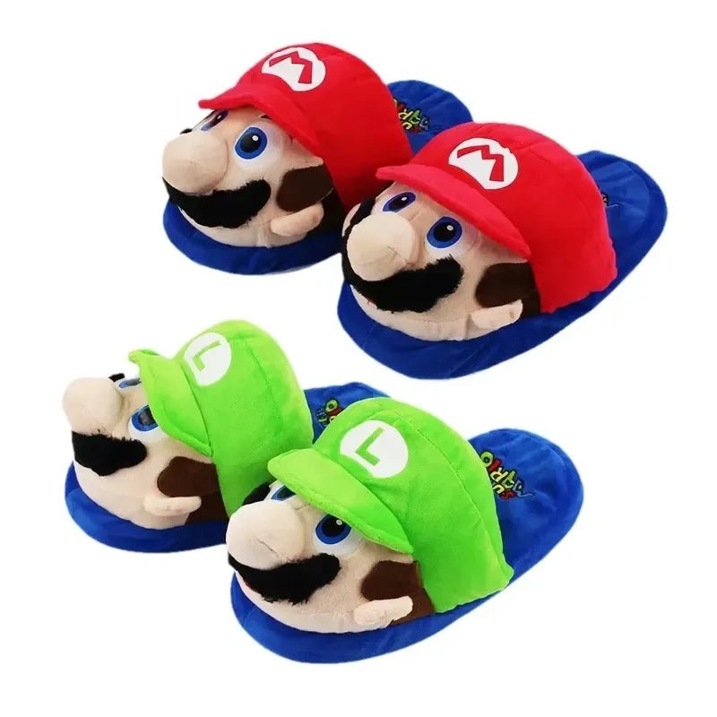 Super Mario Bros Slippers - itzy bitsy