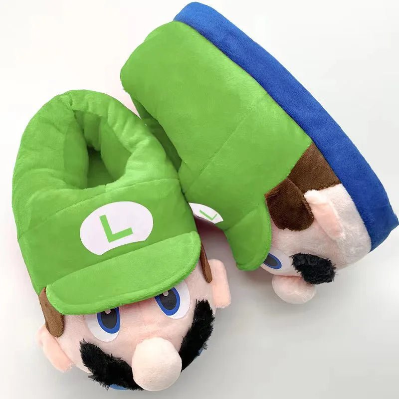 Super Mario Bros Slippers - itzy bitsy