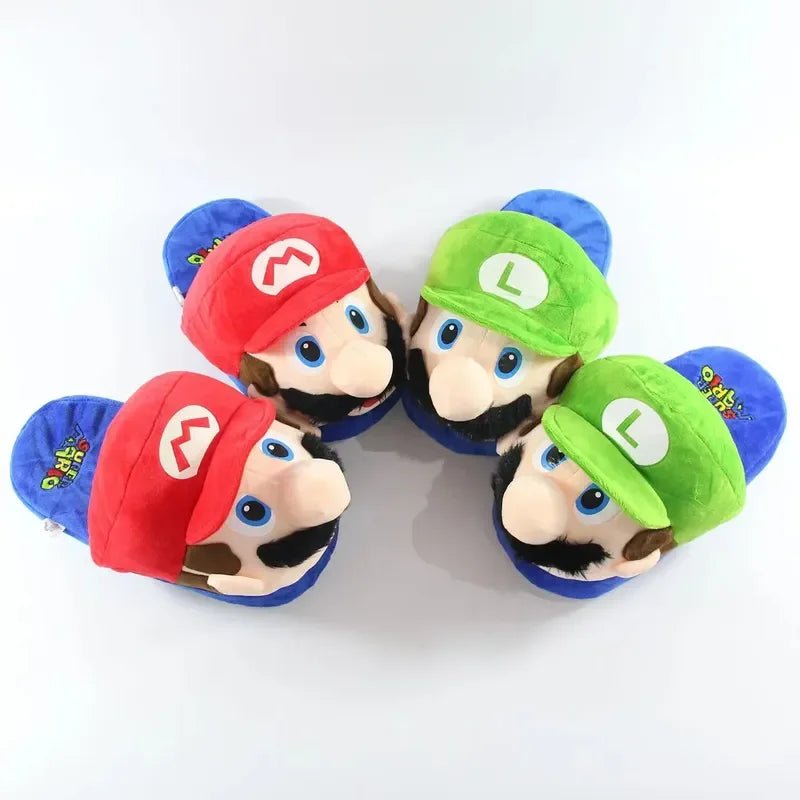 Super Mario Bros Slippers - itzy bitsy